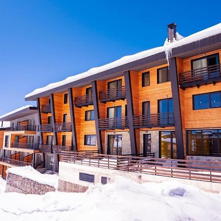 Cozy 2 bedroom apartment in the Gudauri centre - ski in/ ski out Buitenkant foto